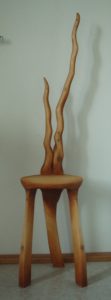 Wooden stool 120 cm